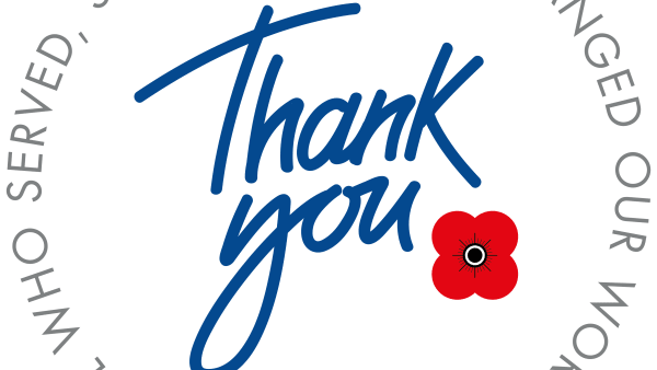 Royal British Legion Scotland says Thank You